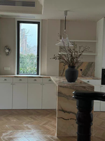 Marbre rose fumé découpé sur mesure pour l'intérieur, qualité supérieure, écologique, grandes dalles pour cuisines, salles à manger, salles de bain, villas