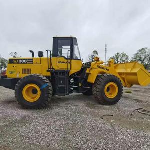 Chargeuse sur pneus Komatsu WA380 d'occasion, moteur japonais CE, pompe haute performance, faible nombre d'heures, bien entretenue, inspection prise en charge, rapport disponible - Product Image 3