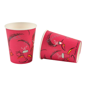 Paper <strong>Cups</strong> 8oz Coffe <strong>Cup</strong> Custom Logo Coffee Tea <strong>Hot</strong> <strong>Chocolate</strong> Coffee Paper <strong>Cup</strong> Suitable for Home and Office Use - Product Image 1