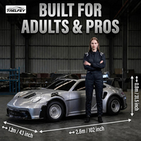 Kart à pédales de drift monoplace pour station balnéaire, moteur à couple élevé, batterie au lithium, propulsion arrière, kart adulte GT3 RS pour les vacances