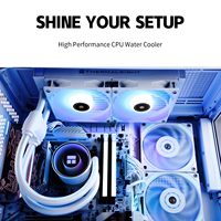 Thermalright 240mm Liquid Cooler Frozen Notte 240 ARGB 2000RPM Kecepatan Tinggi PC Air Cooling Radiator