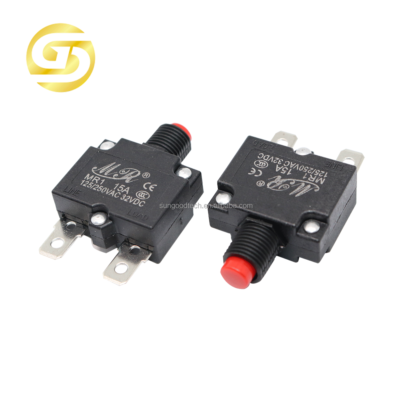 サーキット ブレーカ Gyr10nm ac タイプ Rcbo MAGETIC タイプ DIN レール過電流および漏電保護付き