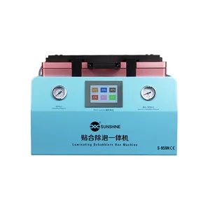 SUNSHINE S-959N Intelligent Automatic OCA vacuum Laminating Debubblers one Machine With automatic handle