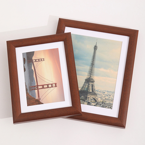 Châu âu phong cách cổ điển tùy chỉnh A4 Kích thước rắn gỗ khung ảnh Nhu cầu cao A3 lật trang trí nghệ thuật hình ảnh khung cho Trang chủ sử dụng - Product Image 5