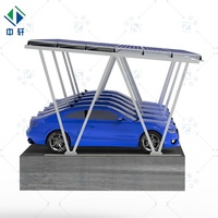 Soportes para Carport Solar de Acero Galvanizado en Caliente Anticorrosión con Garantía de 25 Años para Uso Comercial