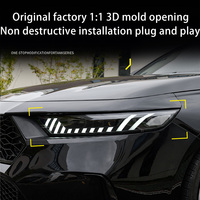 Phares LED pour Honda Accord 11e génération 2023-2025, feux de jour automatiques, système d'éclairage automobile
