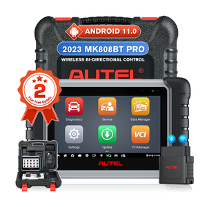Lecteur de codes MaxiCOM MK808BT PRO 2023, mise à jour logicielle de 2 ans, plus de 28 services, processeur Cortex-A55 1,8 GHz, mémoire 4 Go + 64 Go, codage ECU - Product Image 1