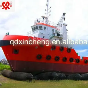 XINCHENG Shipyard Yokohama Ship Launching Airbags/salvage Pontoon