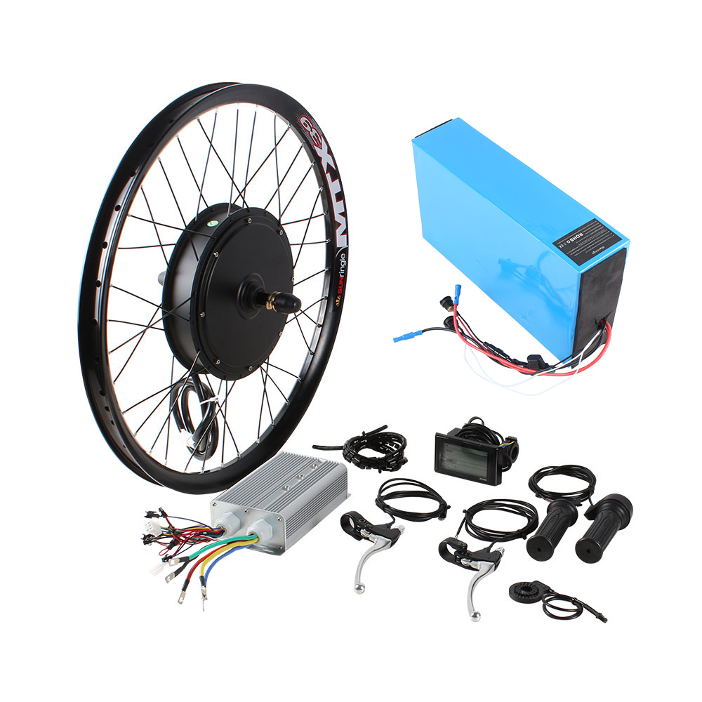 3000w Electric Bike Motor Kit With Battery 3000W E Bike Kit High