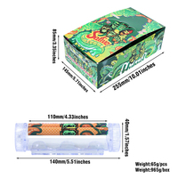 Nouveau design, moulin à herbes multifonctionnel à roulettes, en plastique, portable, pas cher, accessoires pour fumer