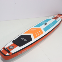 Planche à pagaie gonflable de course, planche à pagaie gonflable pour la pratique professionnelle du paddle