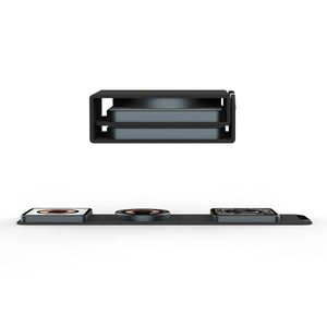 แท่นชาร์จไร้สายแบบแม่เหล็กพับได้ 3-in-1 กำลังไฟ 15 วัตต์ สำหรับโทรศัพท์ หูฟัง และสมาร์ทวอทช์ในสหรัฐอเมริกา - Product Image 2