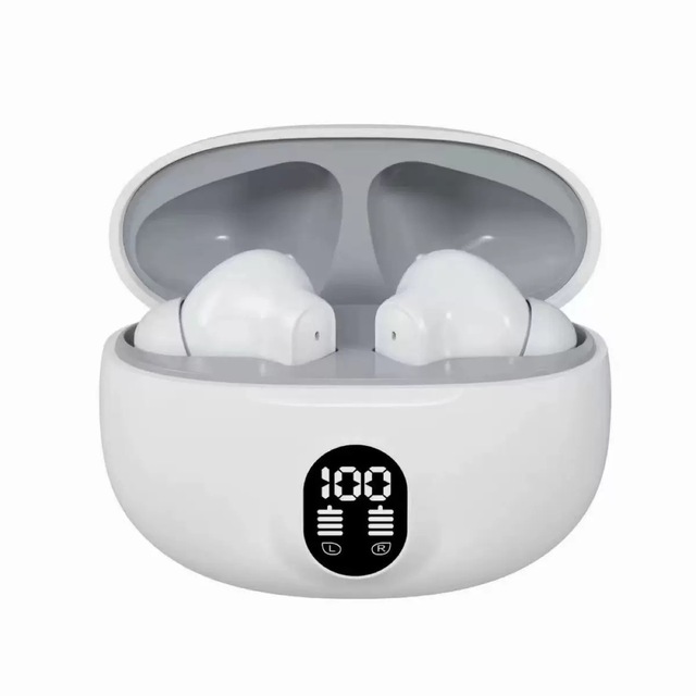 Cheap  Earphones New Smart Wireless High Quality in Ear Display Battery Wireless Earphones