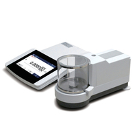 Balance analytique ultra-micro NanCon XE2.7S série XE, plage 2,1 g, valeur de division 0,1 g, acier inoxydable, précision 0,001 g, laboratoire
