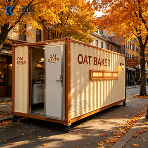 Customized Pop Up Container With Modern Design Stainless Steel Kitchen Modular Restaurant - Product Image 2