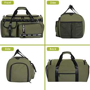 Échantillon gratuit Source d'usine : Sac de voyage pliable imperméable avec sac à chaussures/Sac de voyage avec grande capacité - Product Image 5