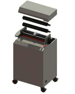 Machine industrielle de découpe et de broyage de carton ondulé grand format, déchiqueteuse de carton, machine de recyclage de déchets de papier - Product Image 6