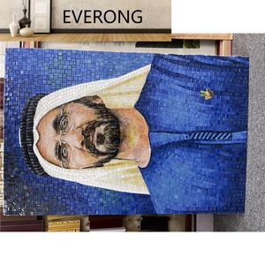 Clip de verre de <span class=keywords><strong>Marseille</strong></span> mosaïques pour Chur mur intérieur mosaïque décoration murale intérieure belle peinture de fond mosaïque murale - Product Image 6