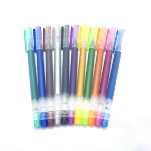 New Design 0.5mm-1.0mm Hot Selling Plastic Gel Pen Promotional Gel Ink Pen