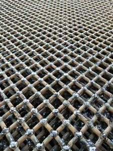 カスタマイズ可能なメッシュサイズのマンガン鋼溶接スクリーンメッシュ高性能耐摩耗性スクリーニング - Product Image 3