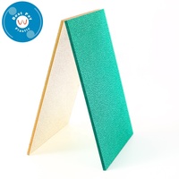 Plaques solaires PC OEM Bestpay, plaques en polycarbonate gaufrées diamantées double face, service de découpe, épaisseur 2,4-6 mm, modèle