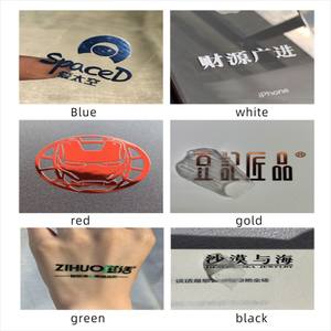 Rótulo Metálico Personalizado para Cosméticos, Embalagem Transparente de Vidro para Perfume, Adesivo 3D UV Transferível em Papel - Product Image 3