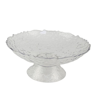 Plato de aperitivos con forma de flor, frutero en relieve con pétalos, platos decorativos para boda, ensaladera en forma de flor, cuenco para servir postres - Product Image 1