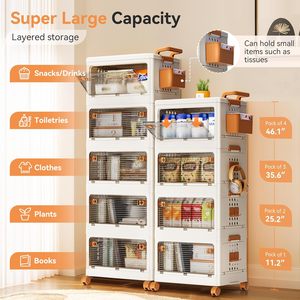 ตู้เก็บของพับได้สำหรับเด็กน่ารักและใช้งานได้จริง - Product Image 3