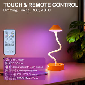 İskandinav Akıllı Ev Dekorasyonu USB Şarjlı RGB Masa Lambaları Kablosuz Manyetik Hareket Sensörlü DIY Ayarlanabilir Başucu LED Masa Lambası - Product Image 4