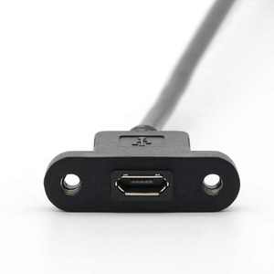 Vente en gros 30cm USB 3.1 Type C mâle vers USB 2.0 Mini B 5 broches Micro 5 broches <span class=keywords><strong>femelle</strong></span> câble de charge en cuivre pur pour imprimantes - Product Image 3