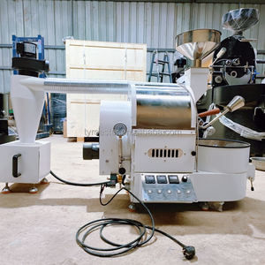 कारखाने थोक इलेक्ट्रिक होम कॉफी रोस्टर रेट्रो स्मोकलेस तापमान नियंत्रण स्टेनलेस स्टील 0.3-1.2 किलोग्राम क्षमता घर - Product Image 2