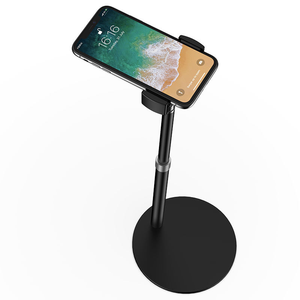 Supporto Universale Flessibile per Proiettore <span class=keywords><strong>da</strong></span> Pavimento, Vassoio <span class=keywords><strong>da</strong></span> Scrivania in Alluminio, Altezza Regolabile, Supporto per <span class=keywords><strong>Telefono</strong></span> <span class=keywords><strong>da</strong></span> Comodino, Rotazione a 360° - Product Image 3