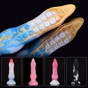 NNSX Big Knot Animal Anal <b>Dildo</b> With Sucker Octopus Tentacles Texture Stimulate Fantasy Toys Butt Ass Plug Erotic Products - Product Image 2