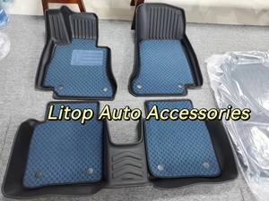 Alfombrillas de TPE 3D de diseño de lujo de alta calidad para coche, alfombrilla para maletero, revestimiento de suelo, alfombra de coche 5D para <span class=keywords><strong>mercedes</strong></span>-<span class=keywords><strong>benz</strong></span> Clase E 2021-2023 - Product Image 2