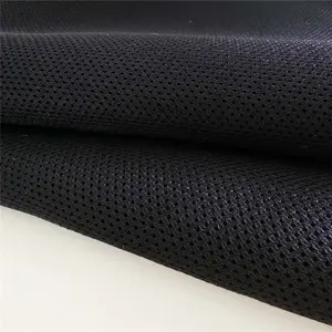 OEM ODM Recycled 100% Polyester Black Office Chair 3D Air Mesh Spacer Sandwich Fabric