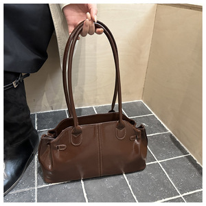 Borsa a Spalla <span class=keywords><strong>Vintage</strong></span> Personalizzata per Donna in <span class=keywords><strong>Ecopelle</strong></span> Liscia e Confortevole, Adatta per l'Uso Quotidiano - Product Image 5