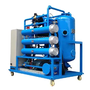Afvalturbine Olie Reinigingskar Smeren Oliezuiveraars Machine Met Olie Water Separator Coalescing Filter