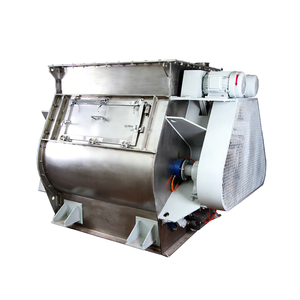 Mélangeur à pales automatique à double arbre sanitaire en acier inoxydable 304, de qualité alimentaire, pour additifs alimentaires pour volailles et bétail - Product Image 3