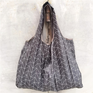 Sac publicitaire pliable grand format <span class=keywords><strong>en</strong></span> nylon imperméable, recyclable et écologique, motif dessin animé japonais, idéal pour le shopping, le rangement et les voyages - Product Image 6
