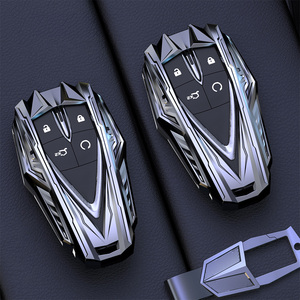 Hấp dẫn kim loại chìa khóa xe bìa cho changan cs75 cộng với CS55 cộng với CS35 cộng với eado <span class=keywords><strong>UNI</strong></span>-T toàn bộ bao phủ với các nút bảo vệ - Product Image 1