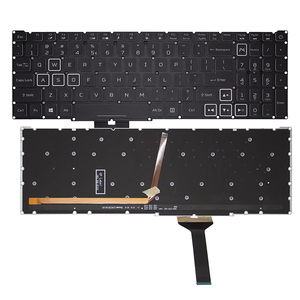 Teclado Retroiluminado con Distribución Estadounidense para <span class=keywords><strong>Acer</strong></span> <span class=keywords><strong>Nitro</strong></span> <span class=keywords><strong>5</strong></span> <span class=keywords><strong>AN515</strong></span>-45/46/56/<span class=keywords><strong>57</strong></span>/58 PH315-54 PH515-54 PHN16-71-51 PH315-52 PH315-53 N20C1 - Product Image 3