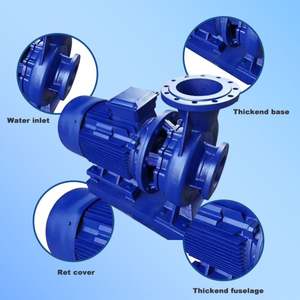Pompe centrifuge horizontale en ligne haute pression pour circulation d'eau, pompe de surpression pour chaudière - Product Image 5