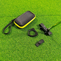 SwingPerfect Golf Sweet Spot Putter Face Insert Training Aid 3-Level Metal Strike Trainer Center Hit Practice Tool Set