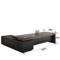 Bureau en forme de L, table de direction, mobilier de bureau design, nouveau bureau moderne