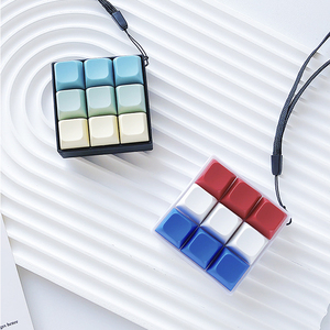 Biểu tượng tùy chỉnh DIY bồn chồn nút Keycap bồn chồn Keychain Bàn phím Keychain Keycap Thiết bị chuyển mạch Keychain - Product Image 5