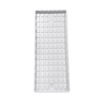 Tables de culture hydroponique verticale, bacs de 1,2 m/1,5 m, multi-niveaux, ABS, garantie 5 ans, système complet disponible, trous de 35 mm, 2,5-3 mm