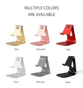 Hot Selling 360 Degree Rotatable Mobile Phone Holder Adjustable Aluminum Phone <strong>Stand</strong> <strong>Tablet</strong> <strong>Stand</strong> <strong>for</strong> Phones - Product Image 5