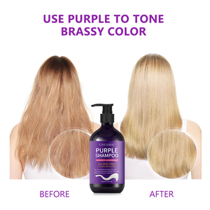 OEM ODM, <span class=keywords><strong>shampoing</strong></span> professionnel violet 500ml <span class=keywords><strong>pour</strong></span> <span class=keywords><strong>cheveux</strong></span> blonds avec pompe - Product Image 2