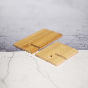 Support de charge de téléphone en bambou de bureau créatif d'approvisionnement transfrontalier - Product Image 4