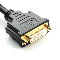 Großhandel Computer Monitor 1080p Video Converter Adapter kabel Dvi 24 5 zu Vga 3 4 Adapter kabel